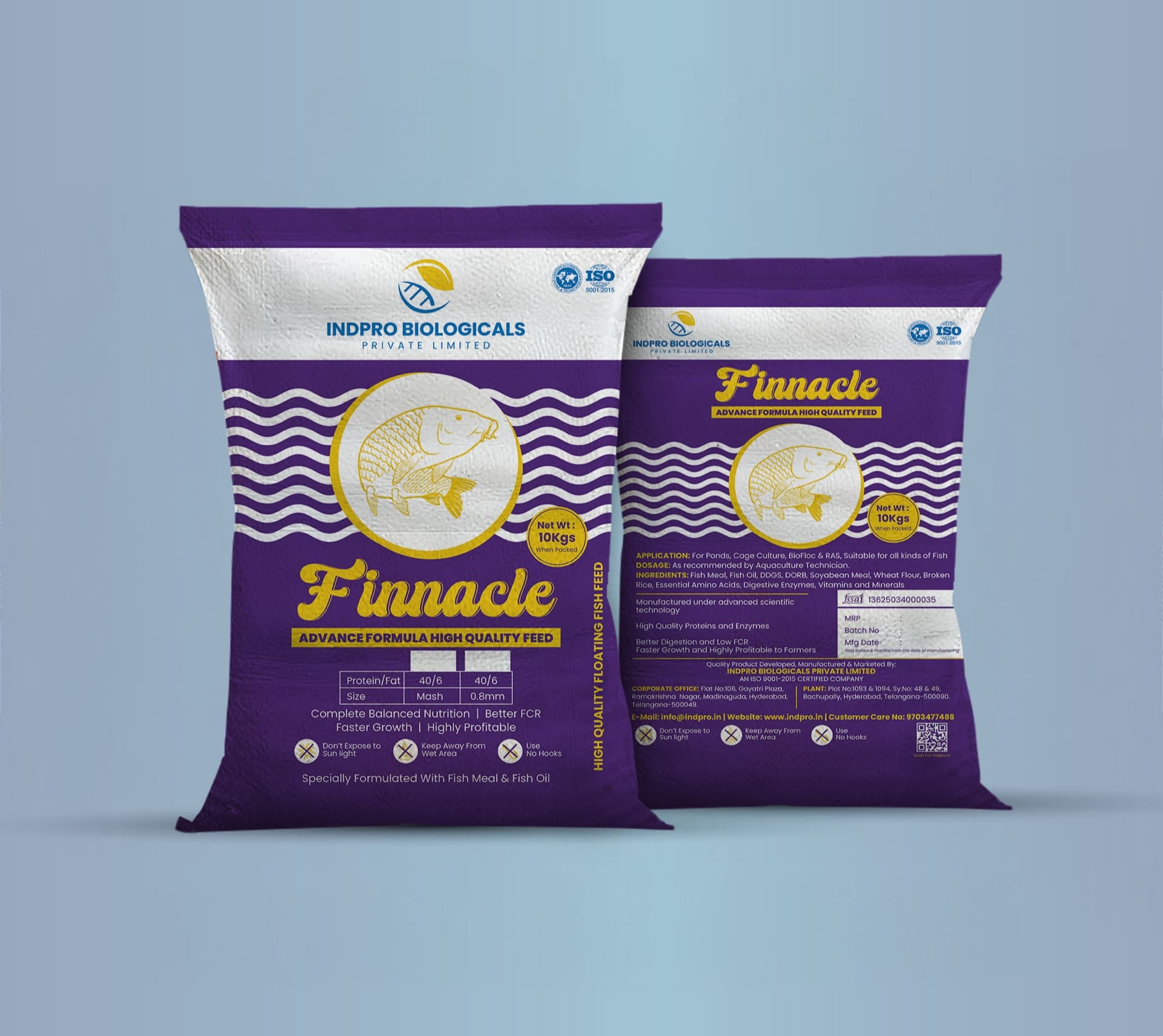 Indpro product packaging design by Dandora