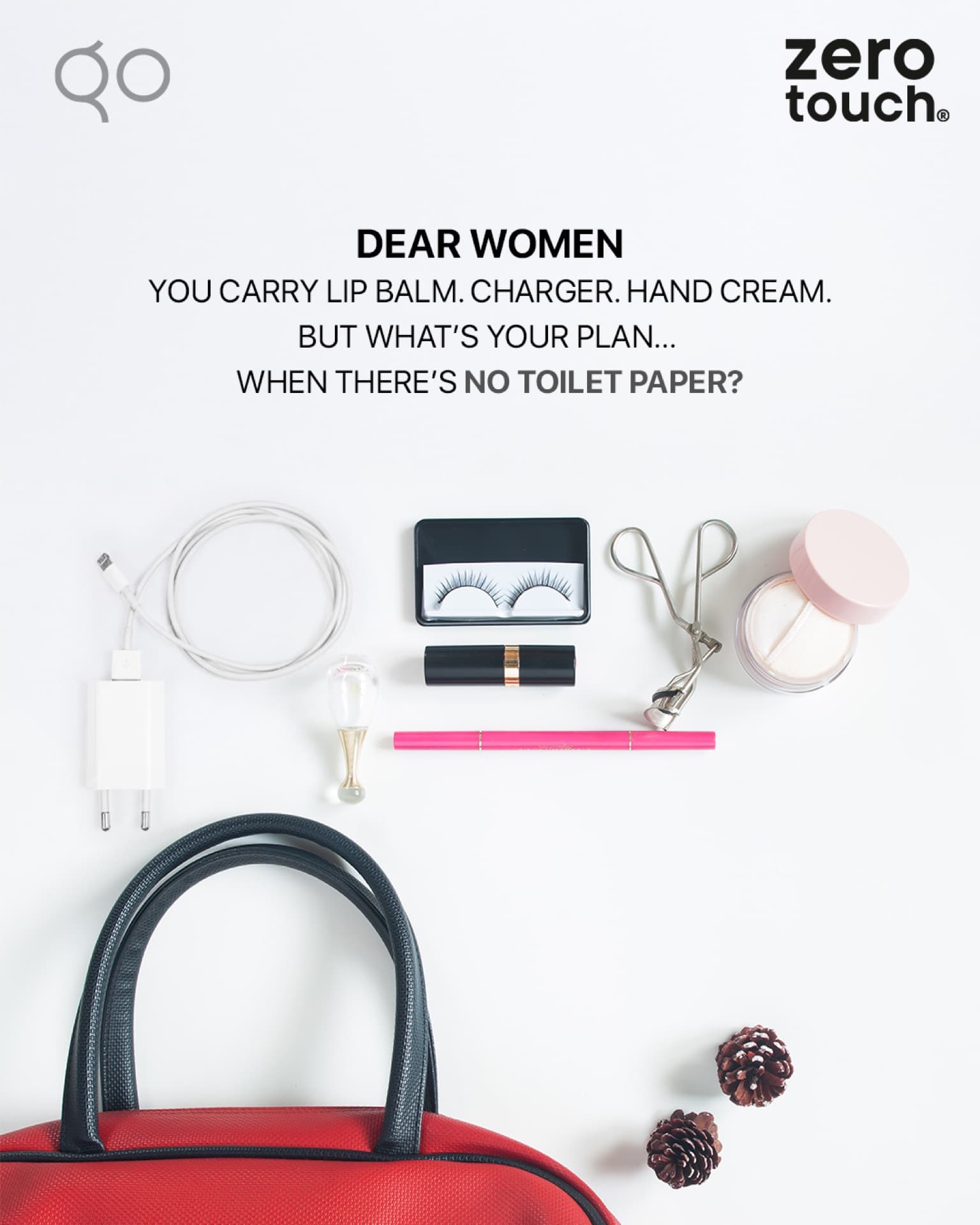 ZeroTouch software ad creative by Dandora